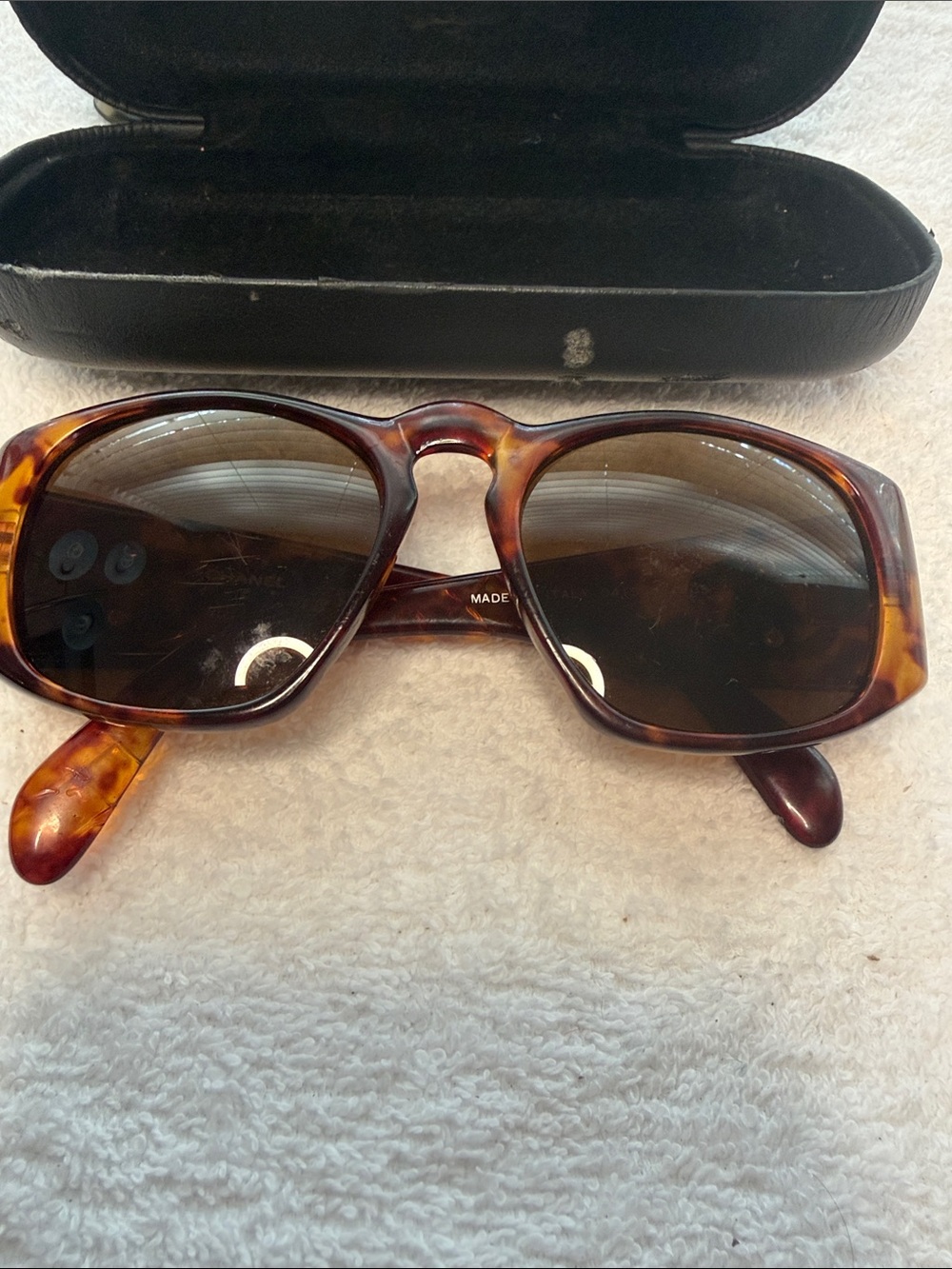 Chanel Coco Mark Tortoiseshell 04155 91235 Sunglasses